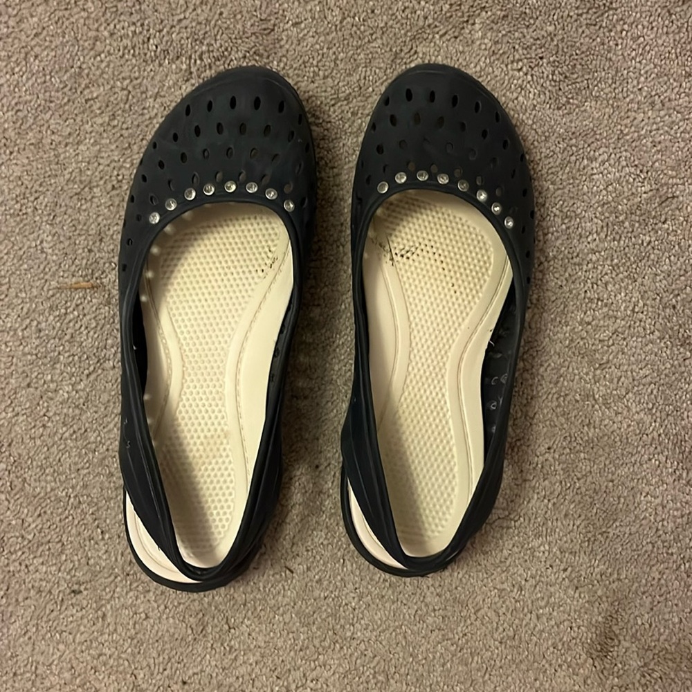 Navy Sandals